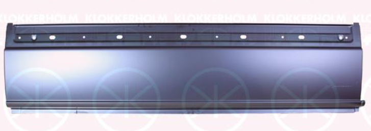 Segment reparatie aripa spate MERCEDES SPRINTER, 02.2018-, partea stanga, KLOKKERHOLM, metal galvanizat; latimea segmentului; inferior; lungime 1590mm, inaltime 560mm; ampatament 3665 mm,