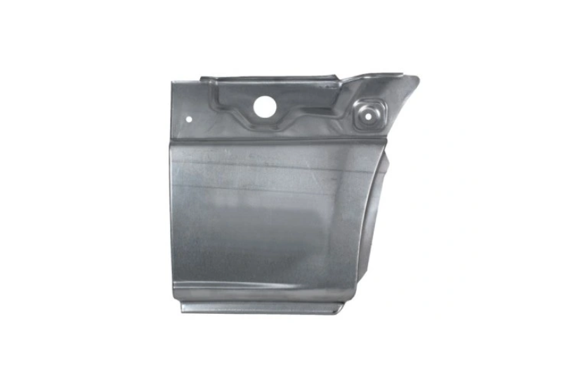 Segment reparatie aripa spate MERCEDES SPRINTER, 02.2018-, partea stanga, KLOKKERHOLM, metal galvanizat; cu gauri ornament; in fata rotii; lungime 400 mm; ampatament 3665 mm,