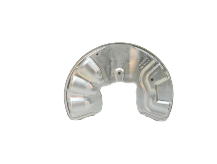 Protectie stropire disc frana fata MERCEDES CLASA GL (X166), 06.2012-12.2015; Clasa GLE (W166), 08.2015-03.2020; CLASA GLS (X166), 11.2015-06.2019, Clasa ML (W166), 11.2011-09.2015, dreapta, aluminiu, Diametru disc frana : 330 si 350 mm