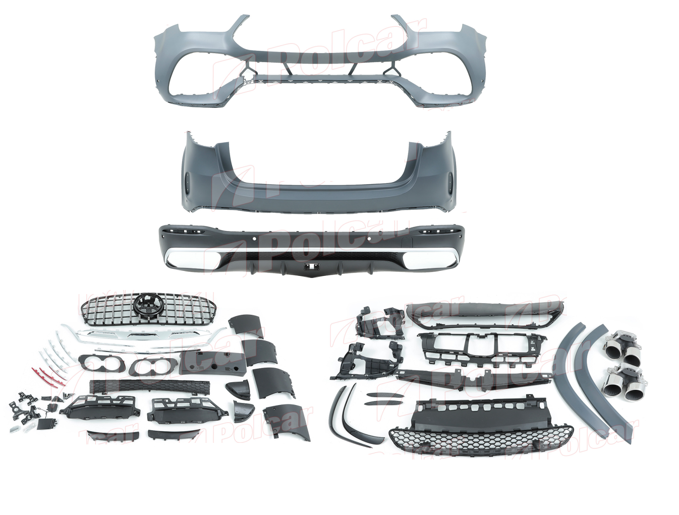 Body Kit, Bara Fata si spate TUNING MERCEDES Clasa GLE (V/C167), 01.2019-