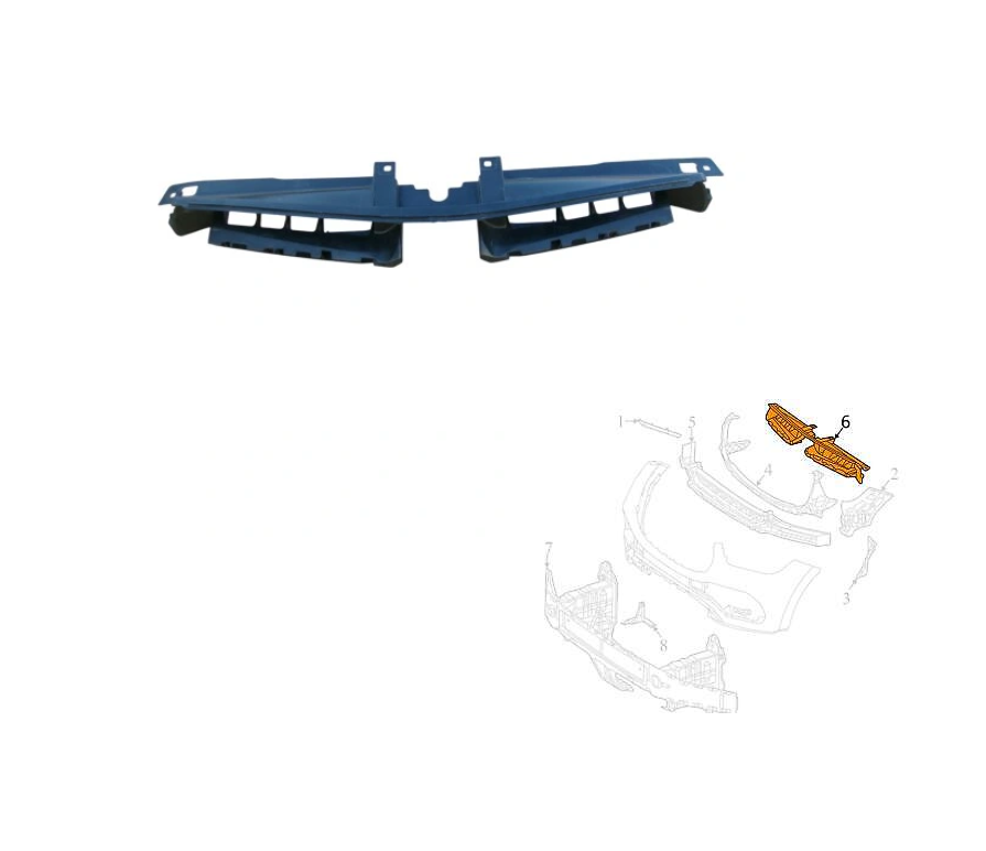 Suport grila fata MERCEDES Clasa GLE (V/C167), 01.2019-