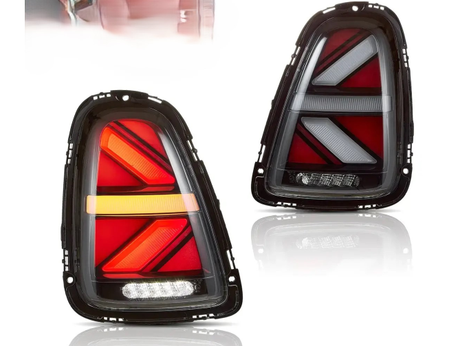 Set lampa spate MINI ONE/COOPER/CLUBMAN/CLUBVAN/COUPE/ROADSTER/CABRIO (R55/56/57/58/59), 07.2007-03.14, partea stanga, dynamic indicator; LED; TUNING,