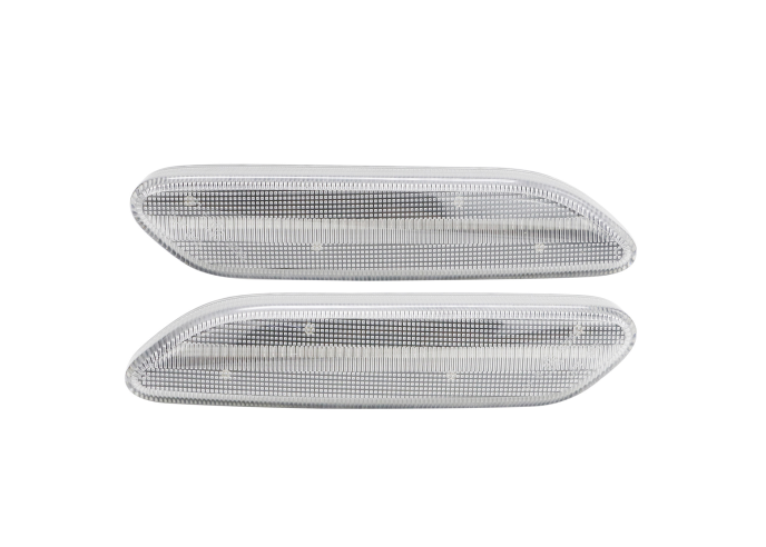 Set lampa semnalizare laterala MINI COUNTRYMAN (R60), 2012-04.2017; PACEMAN (R61), 03.2013-2017, LED; transparent; TUNING,