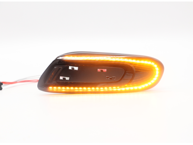 Set lampa semnalizare laterala MINI HATCH/CLUBMAN (F54/F55/F56/F57), 02.2014- Model : CABRIO, model : COOPER, ONE, LED; fumuriu; TUNING,