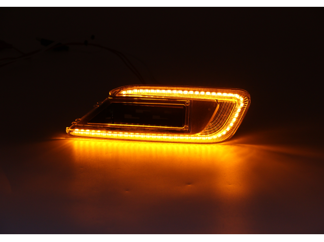 Set lampa semnalizare laterala MINI HATCH/CLUBMAN (F54/F55/F56/F57), 02.2014-, model : CLUBMAN, Cooper S, LED; transparent; TUNING,