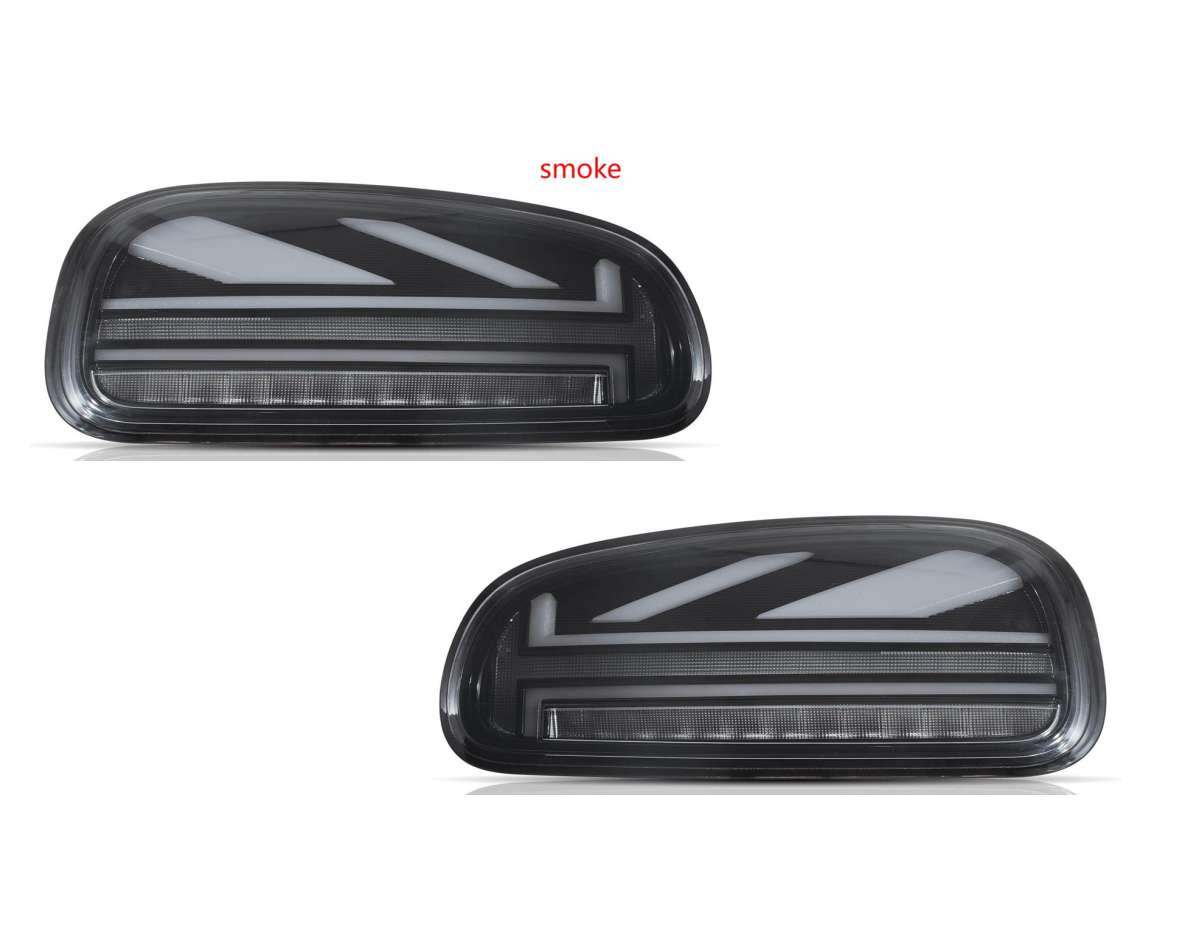 Set lampa spate MINI CLUBMAN (F54/F55/F56/F57), 02.2014-2018, partea stanga, dynamic indicator; cu animatii; LED; fumuriu; TUNING,