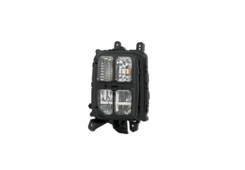 Proiector ceata MITSUBISHI ASX, 03.2019-05.2023, partea stanga, DEPO, cu semnalizare; LED; cu soclu bec; SAE,