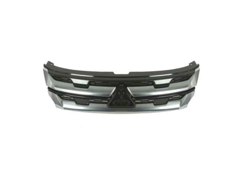 Grila masca fata MITSUBISHI ASX, 03.2019-05.2023, cu bandou cromat; negru,