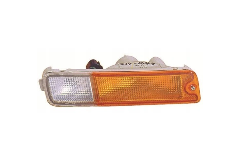 Lampa semnalizare fata cu Lampa parcare MITSUBISHI L200, 11.1996-10.2005, partea stanga, alb si galben,