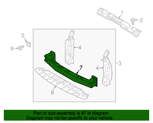 Armatura bara fata MITSUBISHI SPACE STAR, 2016-10.2020
