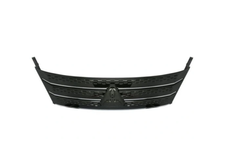 Grila masca fata MITSUBISHI OUTLANDER (GN), 10.2021-, cu bandou cromat; vopsit; negru,