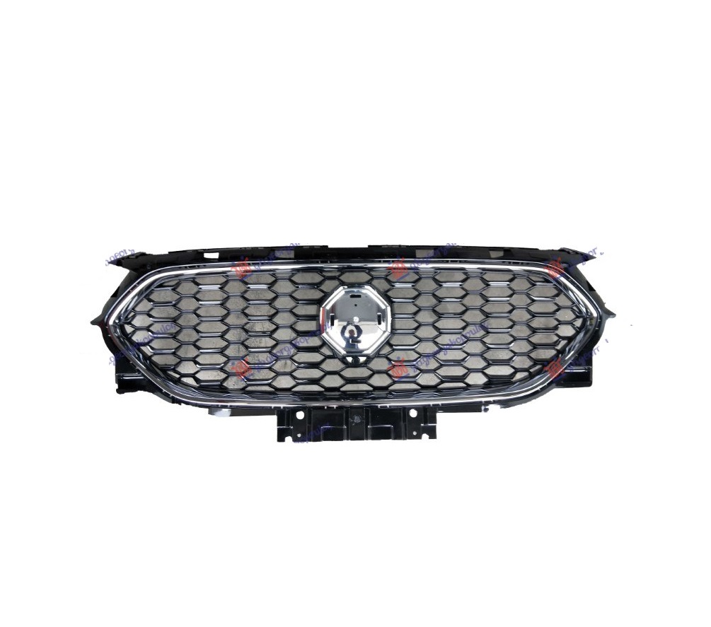 Grila masca fata MG ZS (ZS11), 07.2020-, negru lucios, negru/crom,