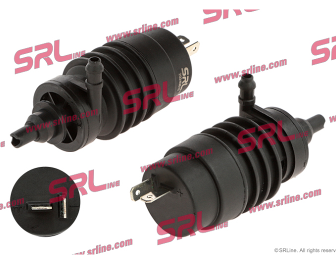 Pompa spalator ALFA ROMEO 156, GT, GTV, Spider; Audi 80, 100, A6 (C4); BMW Seria 3 (E30), 5 (E28); Ford Transit; Mercedes G-Class (W460), Sprinter, Vito (W638); Opel Ascona C, Omega, Rekord, Tigra, Vectra A; SEAT Toledo (1L), Pompa mono,