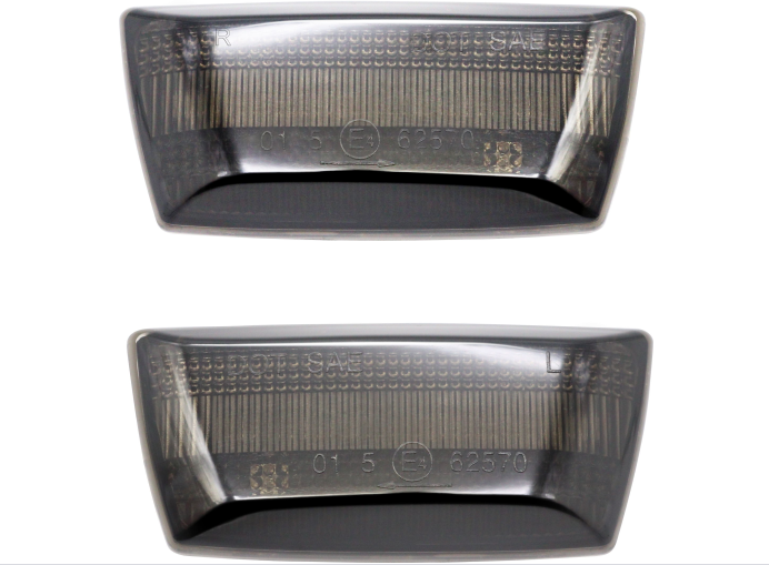 Set lampa semnalizare laterala CHEVROLET CRUZE (J300), 2009-; ORLANDO (J309), 2011-; OPEL ADAM, 2013-; ASTRA H; ASTRA J, 2009-2011; CORSA E, 2014-; INSIGNIA (G09), 2008-2017; MERIVA B, 2010-2017; ZAFIRA, dynamic indicator; LED; fumuriu; TUNING,