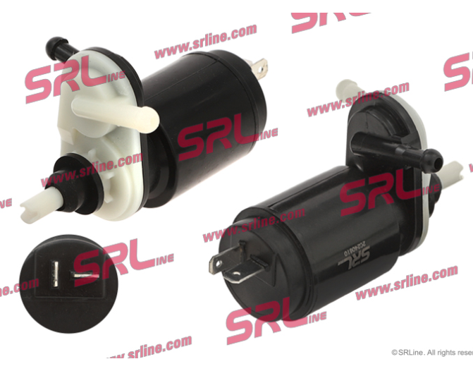 Pompa spalator fata+spate DAEWOO Cielo, Opel Astra F, Corsa, Lancia Fiat Punto Bravo, Alfa Romeo 145 146 147 156; VW Golf 2, Golf 3, T4, Passat B3/B4., Polo, Sharanm, FIAT LANCIA, SRLine, Pompa duala,