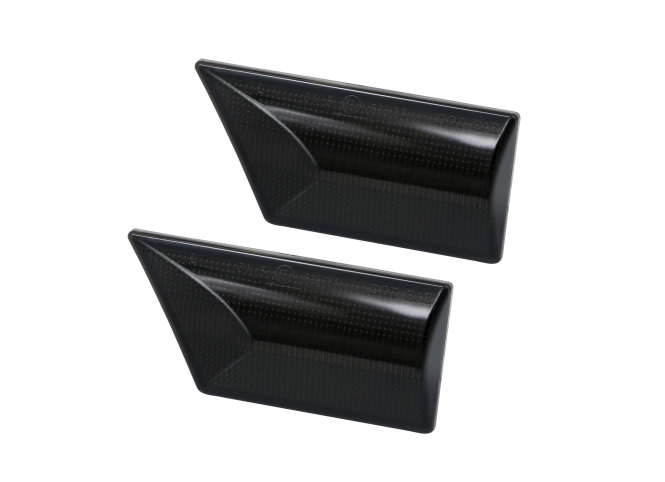Set lampa semnalizare laterala OPEL SIGNUM, 06.2003-09.2005; VECTRA C, 09.2001-09.2008, dynamic indicator; LED; fumuriu; TUNING,