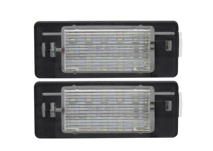 Set 2 buc lampa numar OPEL VECTRA C, 09.2001-09.2008, partea stanga=dreapta, LED; TUNING,