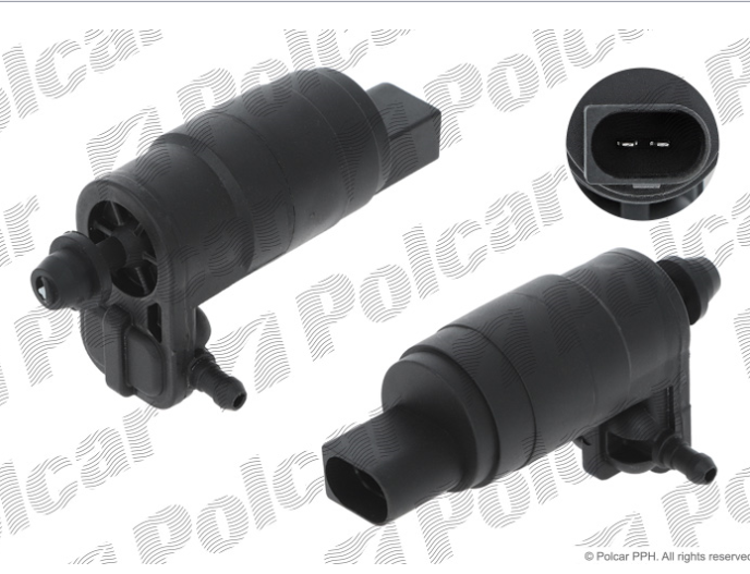 Pompa spalator CHEVROLET CRUZE (J300), ORLANDO (J309), TRAX, OPEL ADAM, ASTRA J, ASTRA K, CORSA D, CORSA E, INSIGNIA (G09), KARL, MERIVA B, MOKKA X, MOKKA, 12.2012-09.2016; ZAFIRA TOURER, 01.2012-; ZAFIRA, 01.2008, Pompa duala,