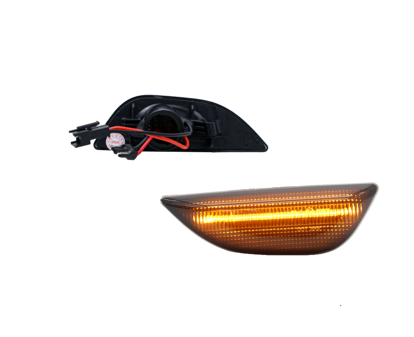 Set lampa semnalizare laterala CHEVROLET TRAX, 01.2013-2019; OPEL MOKKA X, 09.2016-2019; MOKKA, 12.2012-09.2016, LED; fumuriu; TUNING,