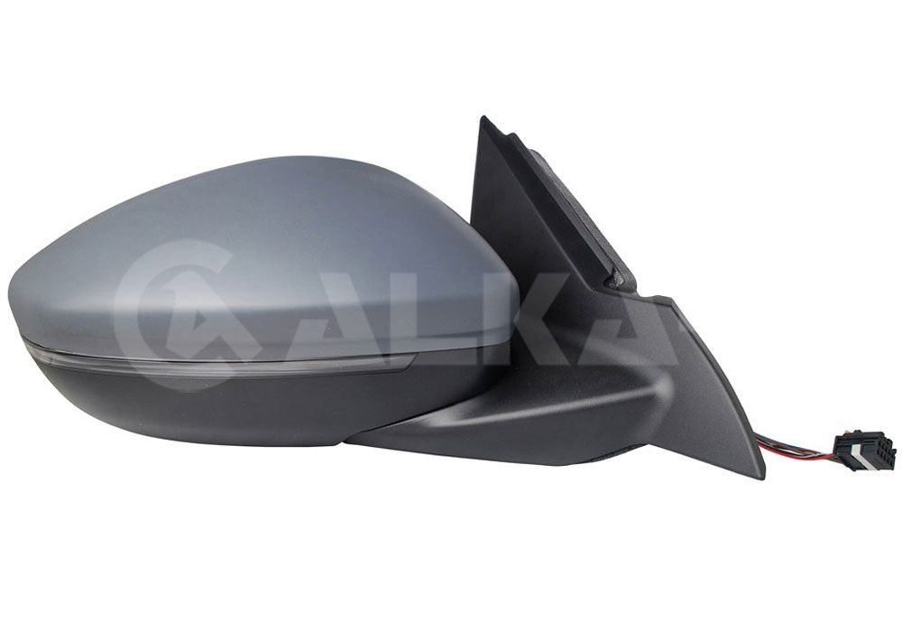 Oglinda usa exterioara OPEL MOKKA, 12.2020-, partea dreapta, View Max, reglare electrica; grunduit; cu incalzire; sticla convexa; sticla crom; senzor de temperatura; 10 gauri / 6 pini; cu LED indicator,