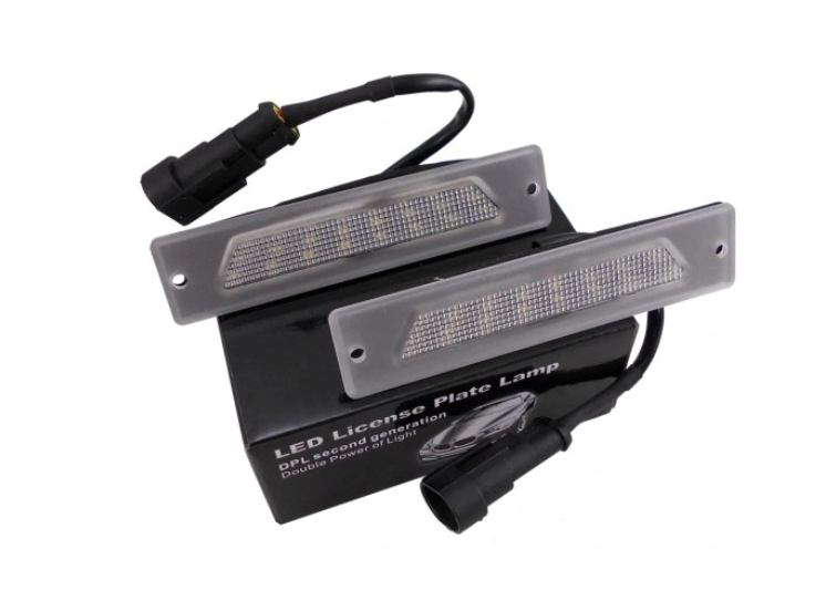 Set 2 buc lampa numar CITROEN JUMPER (230), 06.1994-12.2001; FIAT DUCATO (230), 03.1994-04.2002; PEUGEOT BOXER (230), 06.1994-04.2002 model VAN, partea stanga, LED; TUNING,