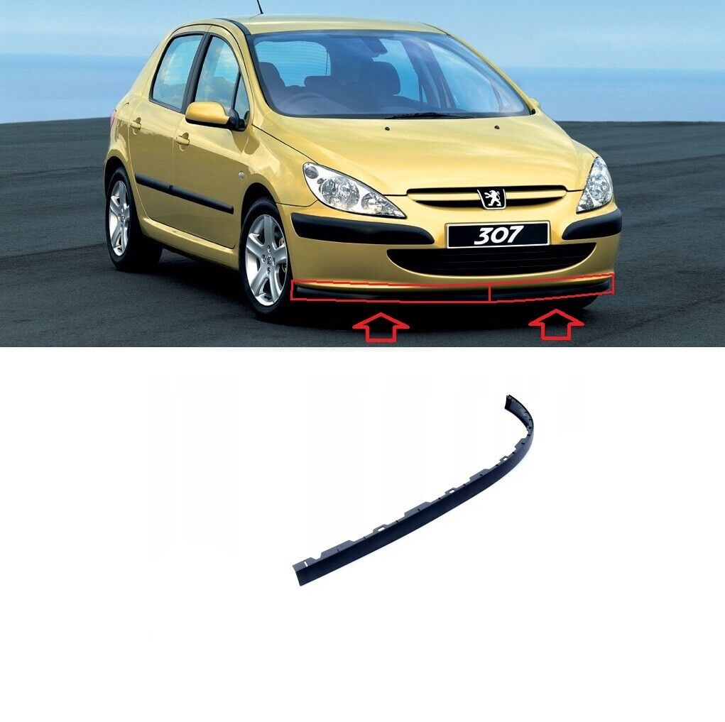 Spoiler bara fata PEUGEOT 307 (3_), 03.2001-09.2005, partea stanga,