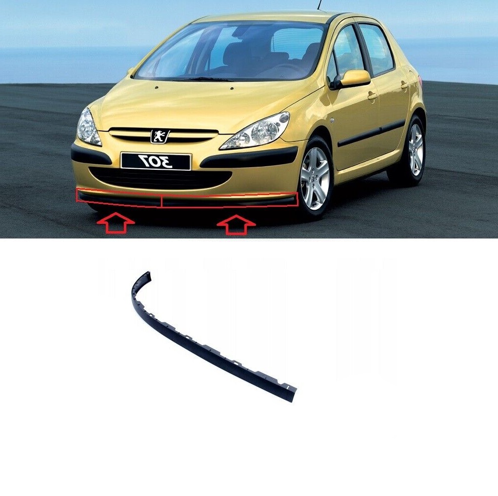 Spoiler bara fata PEUGEOT 307 (3_), 03.2001-09.2005, partea dreapta,