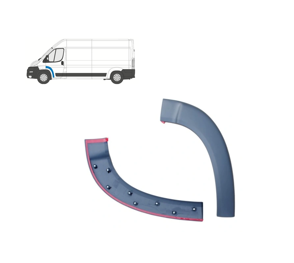 Capac usa fata CITROEN JUMPER (250), 09.2006-08.2014; FIAT DUCATO (250), 09.2006-08.2014, PEUGEOT BOXER (250), 09.2006-08.2014, partea stanga, negru; sarcina grea,