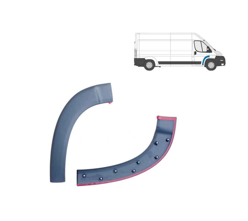 Capac usa fata CITROEN JUMPER (250), 09.2006-08.2014; FIAT DUCATO (250), 09.2006-08.2014, PEUGEOT BOXER (250), 09.2006-08.2014, partea dreapta, negru; sarcina grea,
