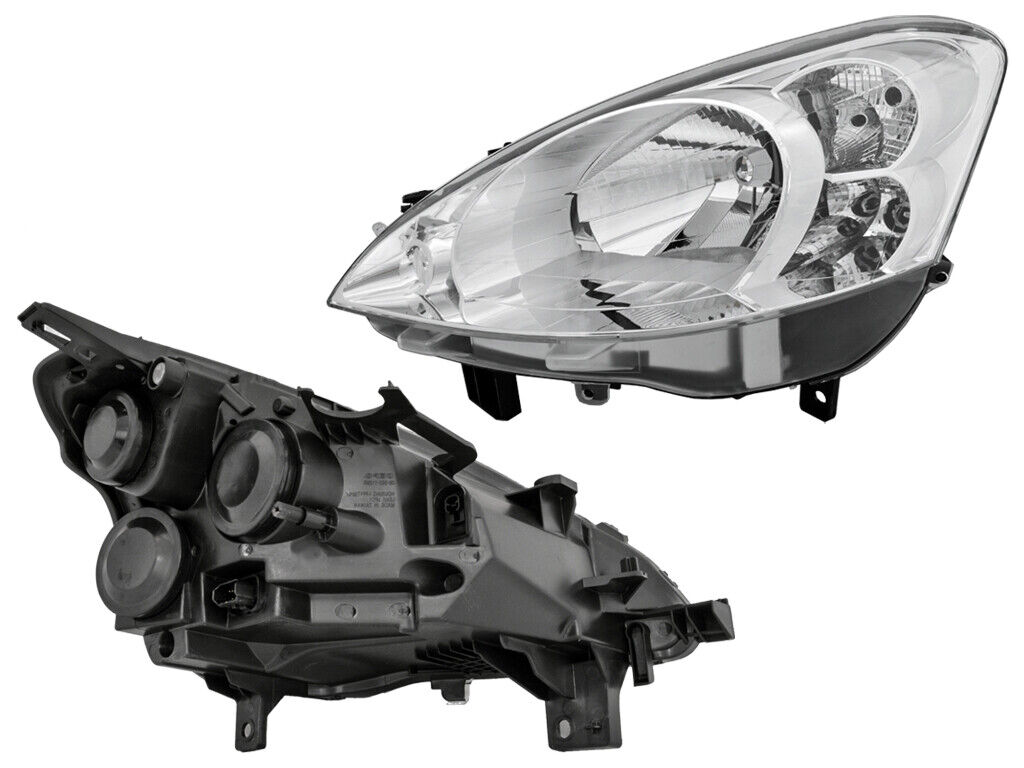 Far PEUGEOT PARTNER, 03.2008-06.2012, partea stanga, AYFAR, H4+W5W; electrical; cu motor; halogen,