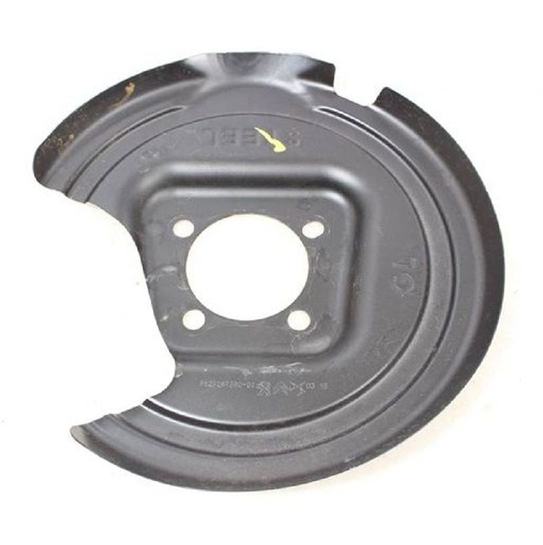 Protectie stropire disc frana spate CITROEN C4 PICASSO/SPACETOURER, 06.2013-; PEUGEOT 3008, 10.2016-12.2020; 308, 10.2013-12.2017; 308, 10.2017-09.2021; 5008, 04.2017-12.2020, dreapta, metal galvanizat, diametru disc frana : 290 mm