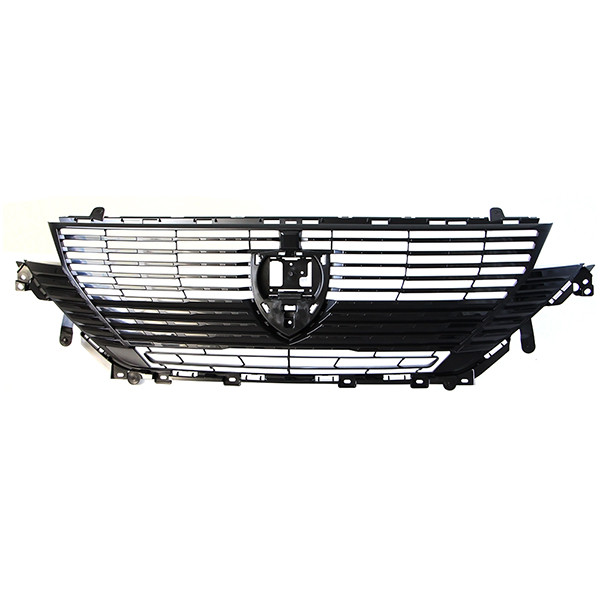 Grila masca fata PEUGEOT 308, 03.2021-, negru, texturat,
