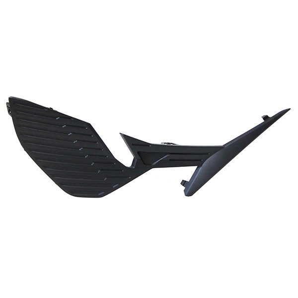 Grila bara fata PEUGEOT 308, 03.2021-, partea dreapta, negru, texturat,
