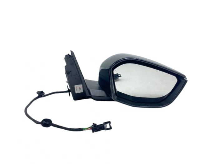 Oglinda usa exterioara OPEL ASTRA L, 11.2021-; PEUGEOT 308, 03.2021-; PEUGEOT 408, 06.2022-, dreapta, electrica; grunduit; cu incalzire; convexa; sticla crom; senzor temperatura; pliabila electric; 18 gauri / 12 pini; indicator LED; cu lampa perimetru