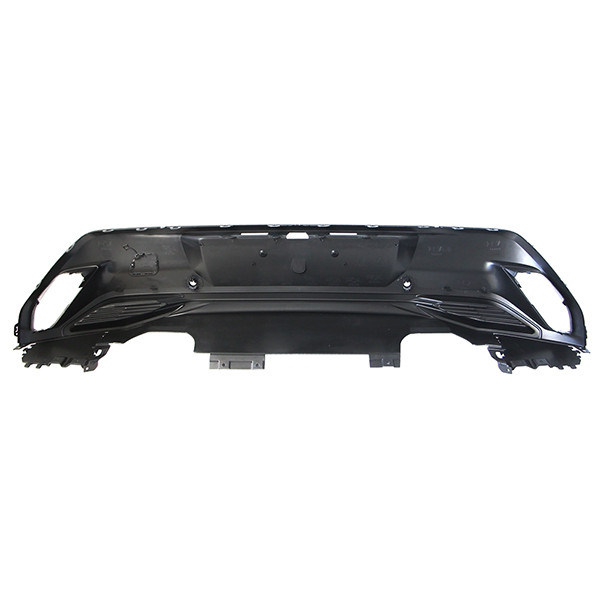 Spoiler bara spate PEUGEOT 308, 03.2021-, cu 2 gauri senzori parcare; negru, texturat,