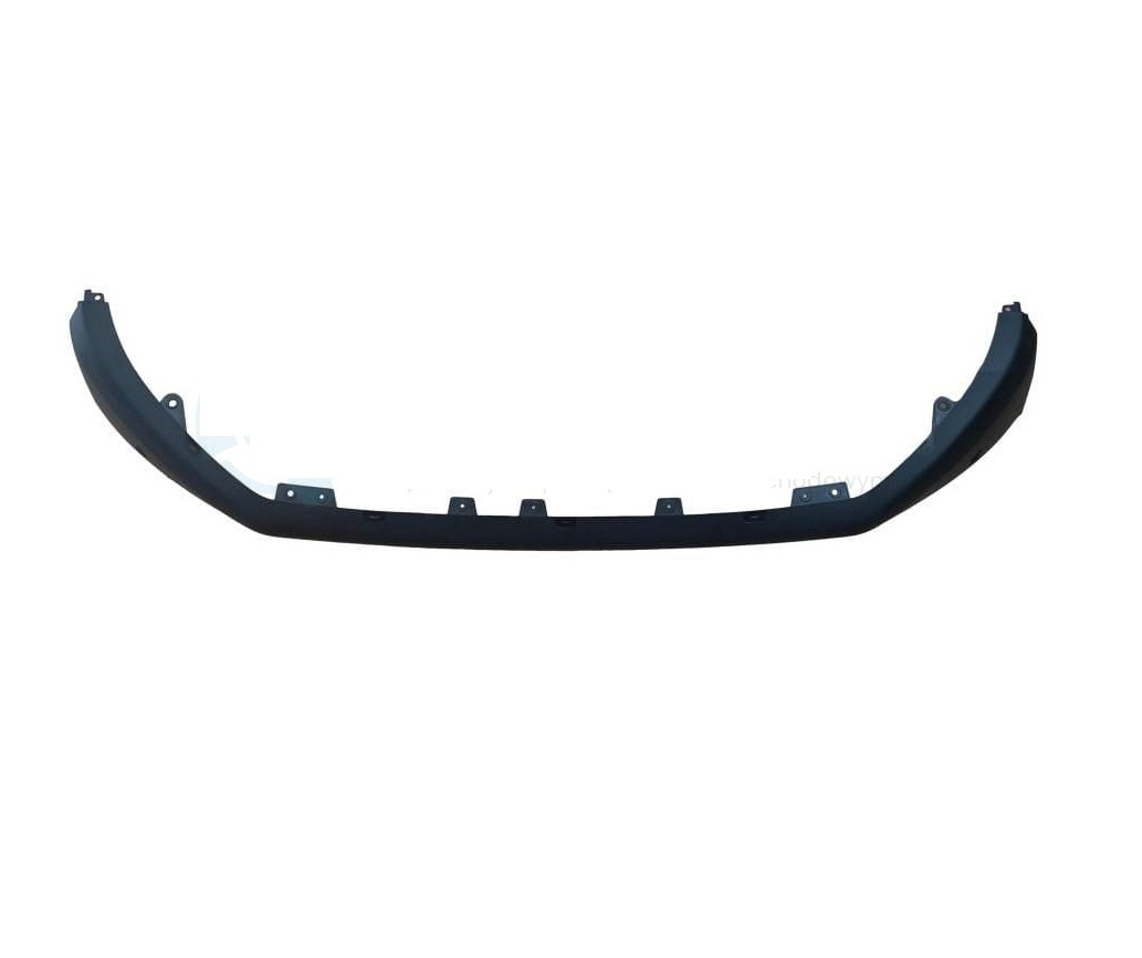 Spoiler bara fata PEUGEOT 2008/e-2008, 11.2019-01.2024, cu 2 gauri senzori parcare, cu gauri pentru overlay; texturat,
