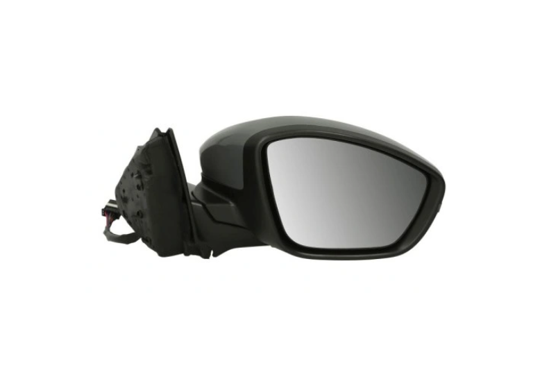 Oglinda usa exterioara PEUGEOT 2008/e-2008, 11.2019-01.2024, partea dreapta, View Max, reglare electrica; grunduit; cu incalzire; sticla convexa; sticla crom; senzor de temperatura; 10 gauri / 6 pini; cu LED indicator,