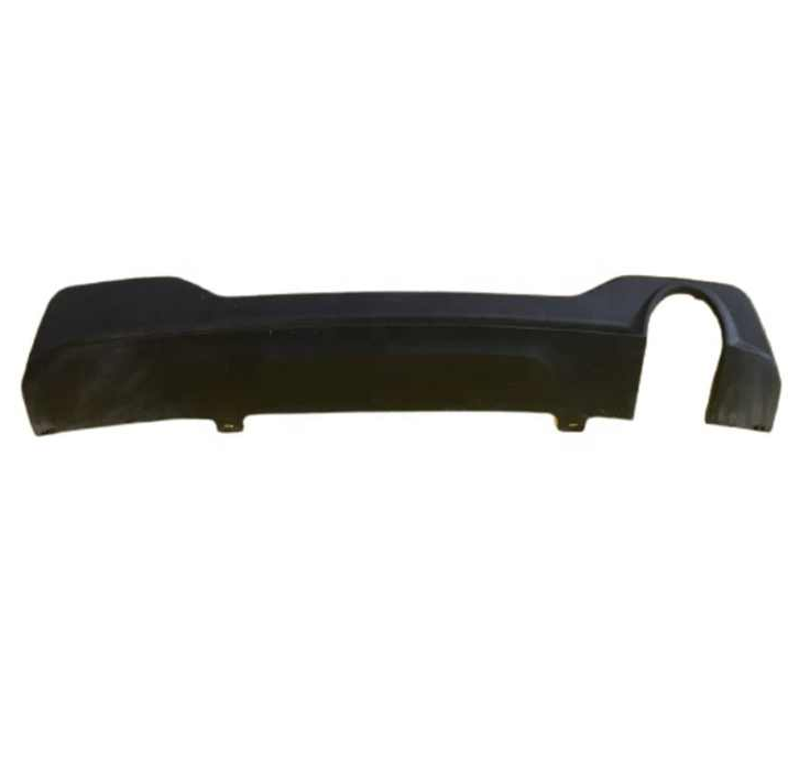 Spoiler bara spate PEUGEOT 2008/e-2008, 11.2019-01.2024, negru, texturat; cu gaura evacuare,