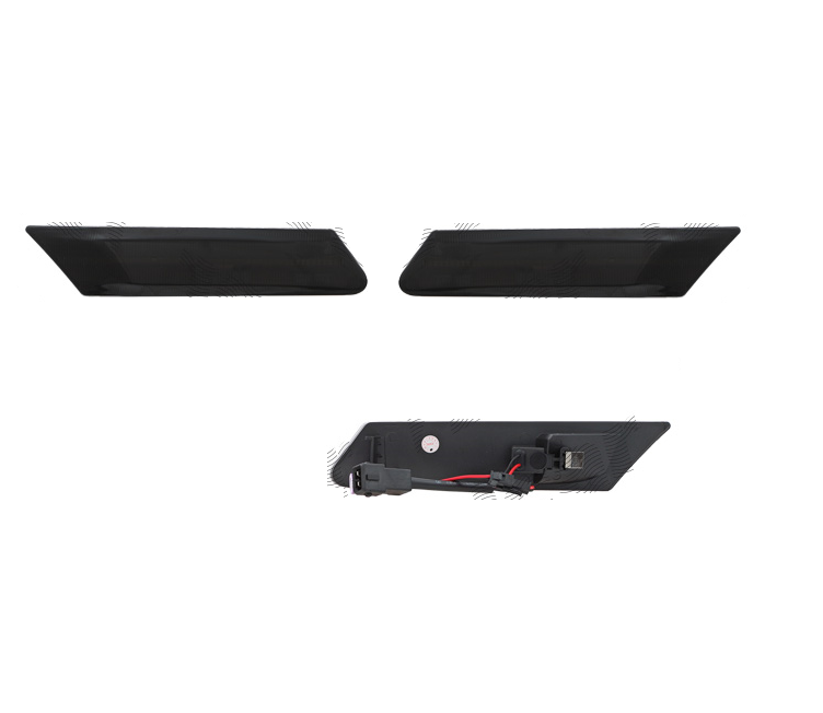Set lampa semnalizare laterala PORSCHE 911 (997), 2010-12.2012 model GTS, 911 (997), 09.2004-12.2012; BOXSTER (987), 11.2004-06.2012; CAYMAN (987c), 11.2005-08.2012, LED; fumuriu; TUNING,