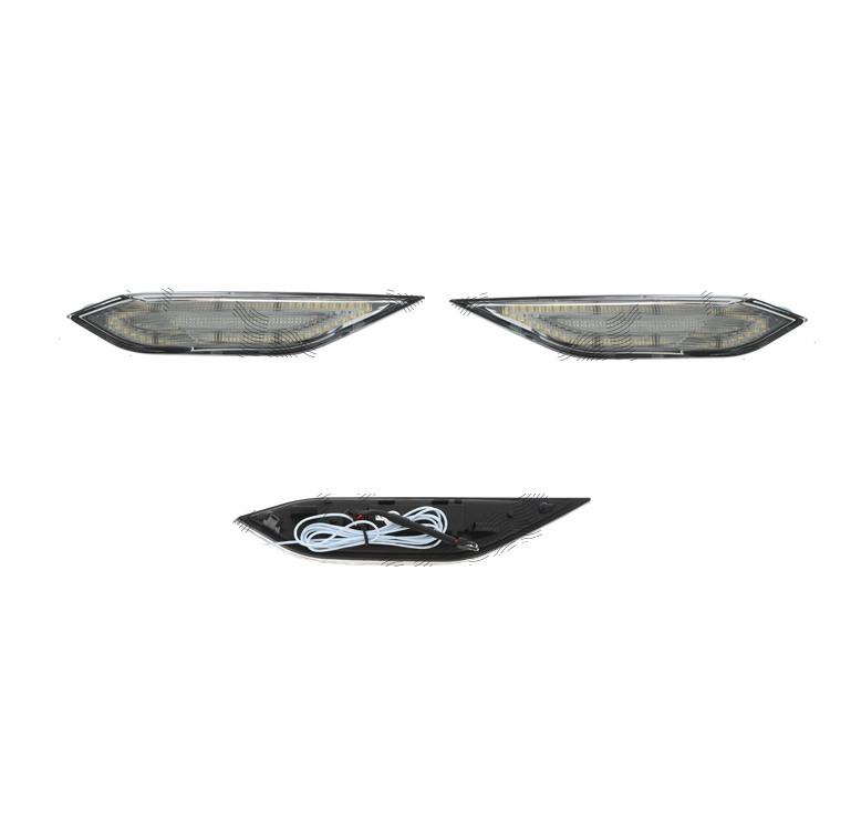 Set lampa semnalizare laterala PORSCHE CAYENNE (92A), 04.2010-12.2014, cu parking light; LED; transparent; TUNING,