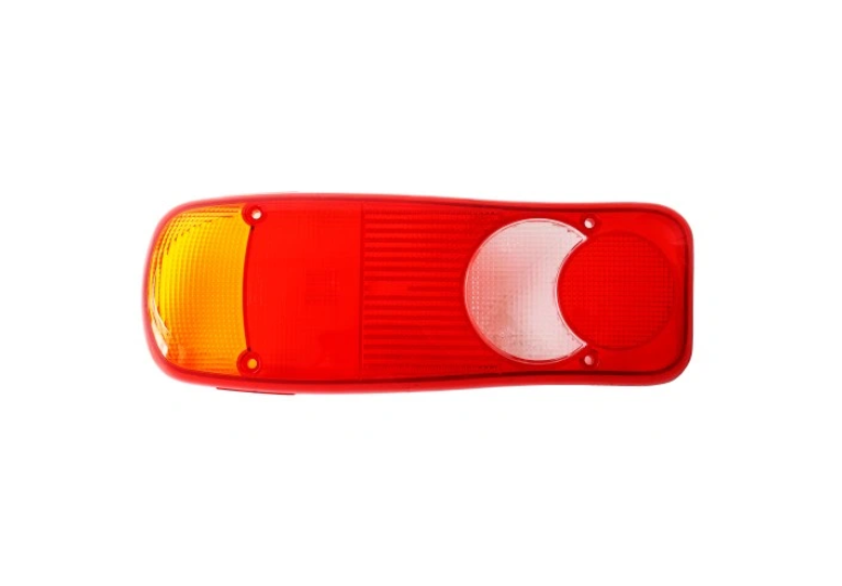 Dispersor lampa spate CITROEN JUMPER, 2006-, DAF CF, LF, Fiat DUCATO (250); MITSUBISHI CANTER, Opel MOVANO, Peugeot BOXER, VW T5/T6, Volvo FE/FL, stanga=dreapta, lentila plastic; Latime: 350 mm; inaltime: 133 mm, model : versiune box/furgon,