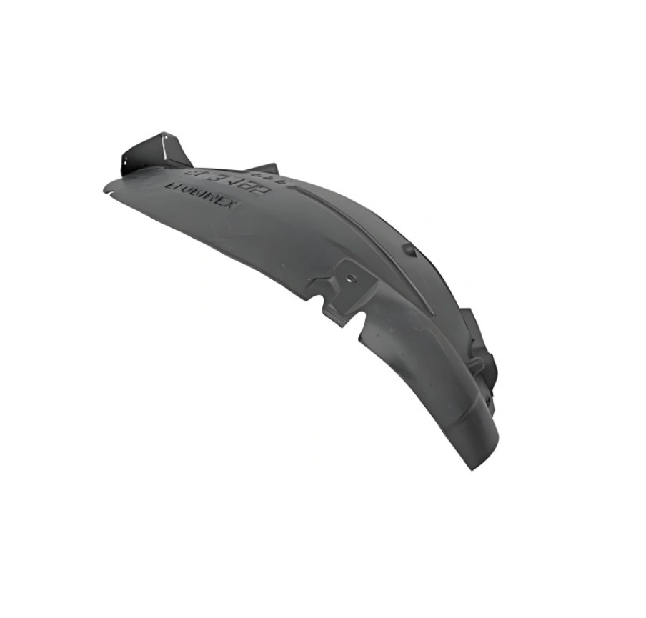 Carenaj aripa interioara punte fata RENAULT CLIO III (R0/1), 09.2005-2014, partea stanga, spre fata; polipropilena (PP/PPE); 16 jante,