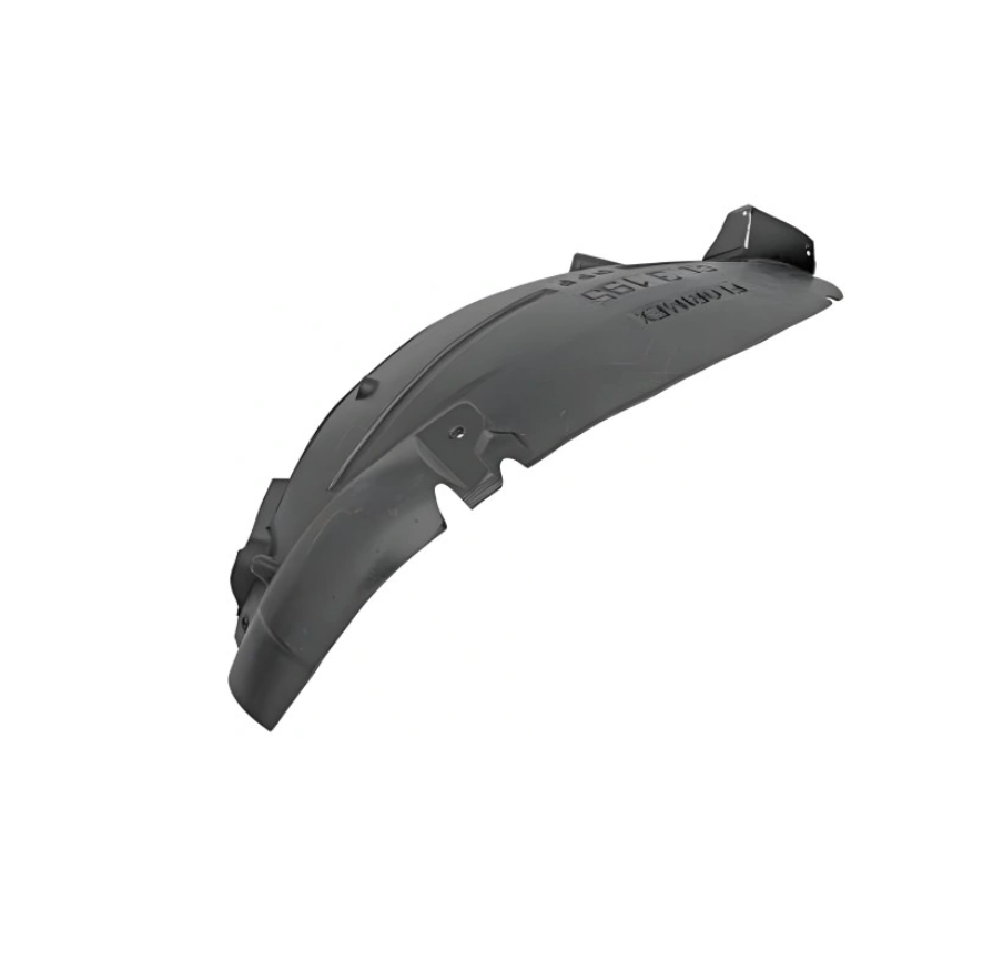 Carenaj aripa interioara punte fata RENAULT CLIO III (R0/1), 09.2005-2014, partea dreapta, spre fata; polipropilena (PP/PPE); 16 jante,