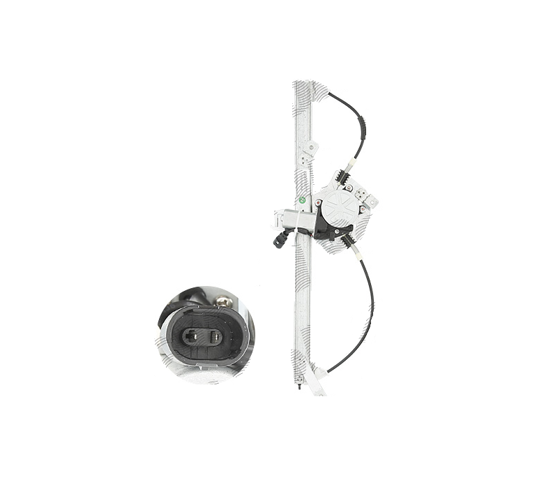 Macara geam usa fata cu motoras RENAULT SCENIC (JM), 06.2003-05.2009, fara functie confort, partea stanga, fara functie comfort,