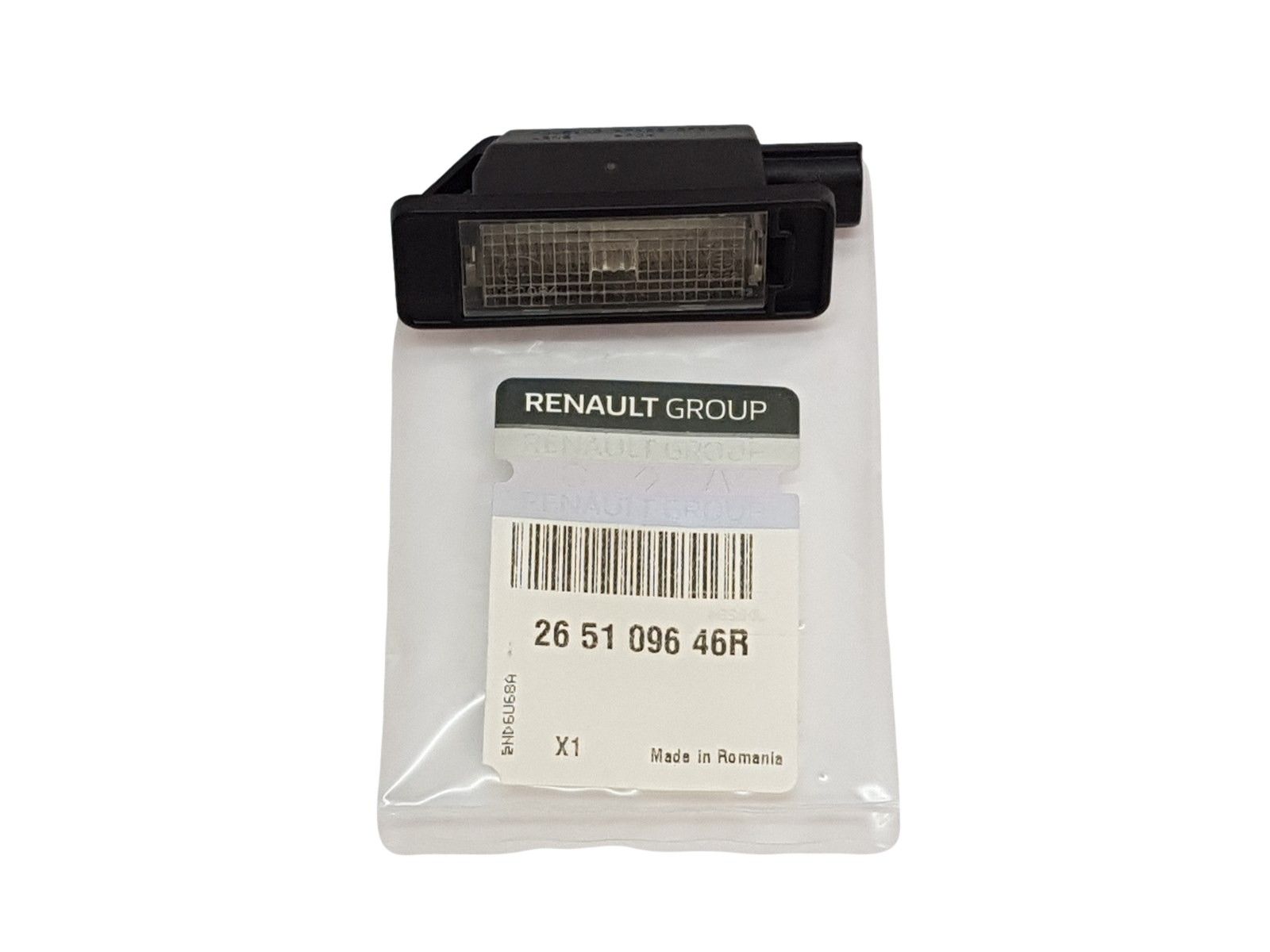 Lampa numar spate RENAULT MEGANE, 03.2016-11.2019 kombi (Grandtour), model : GrandCoupe; SCENIC/GRAND SCENIC, 10.2016-11.2019; Master 2024-, partea central, original, W5W,
