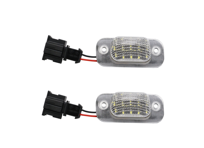 Set 2 buc lampa numar SEAT IBIZA/CORDOBA (6K), 5.1993-08.1999 + CORDOBA VARIO 01.1998-, partea stanga, LED; TUNING,