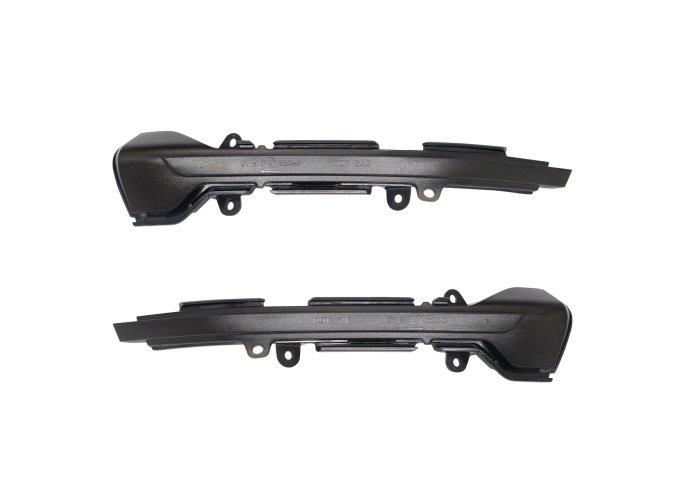 Set 2 buc. lampa semnalizare oglinda fata SEAT ARONA, 09.2017-; IBIZA, 10.2017-; LEON (5F), 11.2012-12.20, partea stanga, dynamic indicator; LED; fumuriu; TUNING,