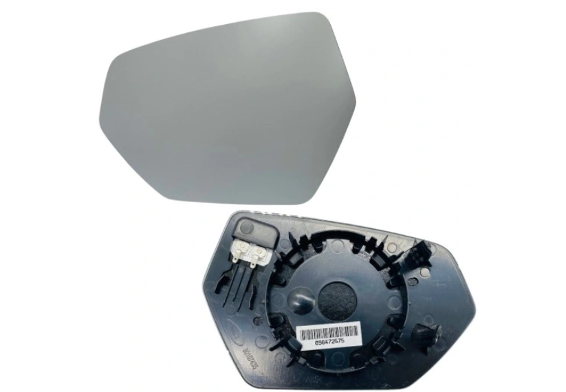 Geam oglinda exterioara CUPRA FORMENTOR, 07.2020-06.2024; LEON, 09.2020-06.2024; SEAT LEON (KL), 03.2020-, partea stanga, View Max, cu incalzire; sticla convexa; sticla crom,