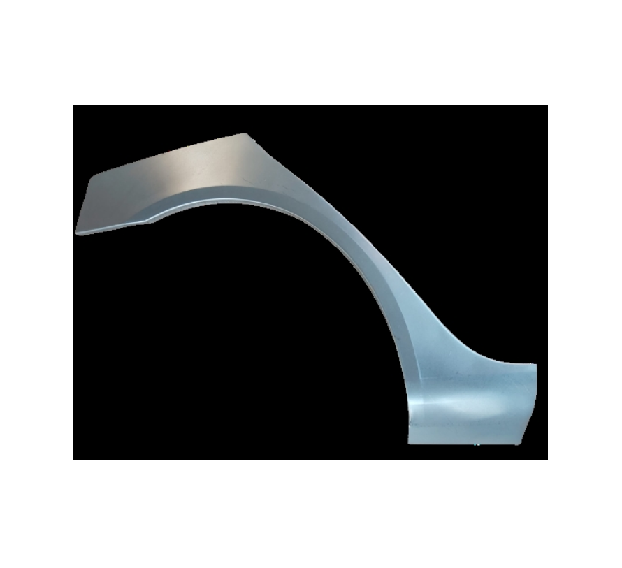 Segment reparatie aripa spate SKODA OCTAVIA II (1Z3/1Z5), 10.2008-12.2013; OCTAVIA II/TOUR II (1Z3/1Z5), 06.2004-12.2012, partea dreapta, metal galvanizat,