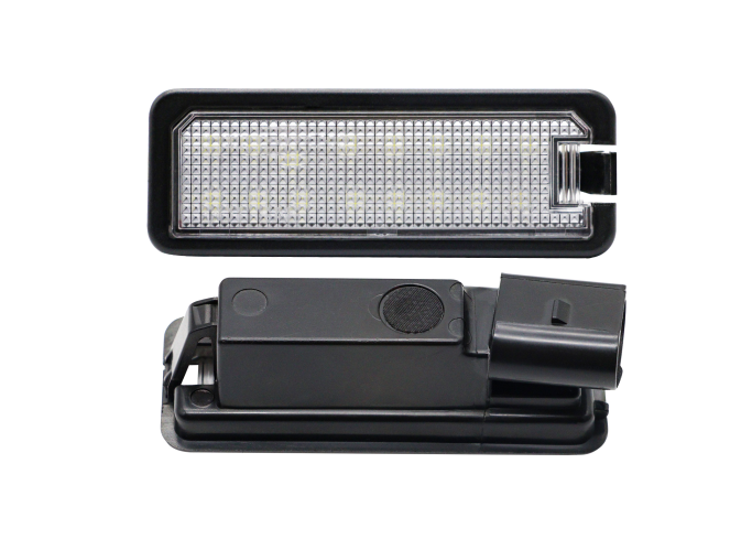 Set 2 buc lampa numar SKODA SUPERB (3T), 06.2008-2015, partea stanga, LED; TUNING,